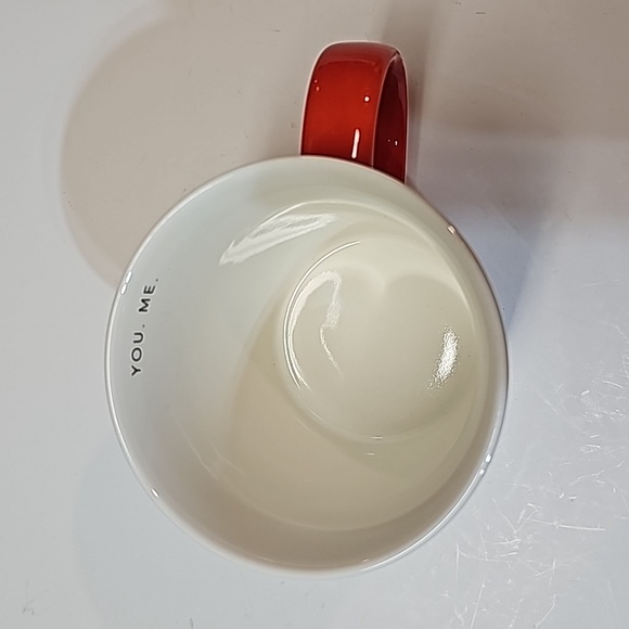 Starbucks You & Me 12oz Red and White Valentine Mug - Picture 4 of 6